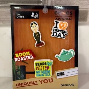 CROCS The Office Jibbitz Charms Set of 5
